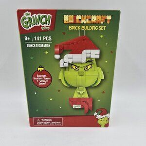 The Grinch Dr. Seuss Brickcraft Brick Building Set Grinch Decoration